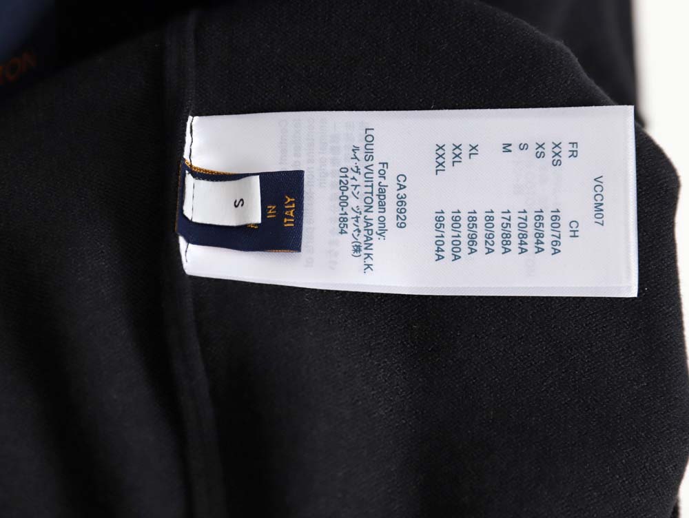 Louis Vuitton Louis Vuitton 23Fw LV letter embossed crew neck sweater_CM_2
