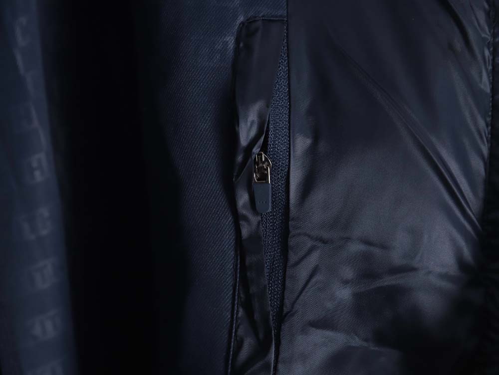 KITH & MLB joint python pattern embroidered letter down jacket