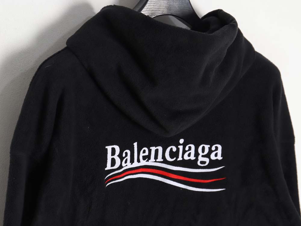 Balenciaga Balenciaga 23FW Coke Polar Fleece Hoodie_CM_1