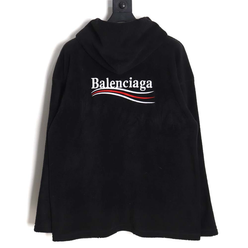 Balenciaga Balenciaga 23FW Coke Polar Fleece Hoodie_CM_1