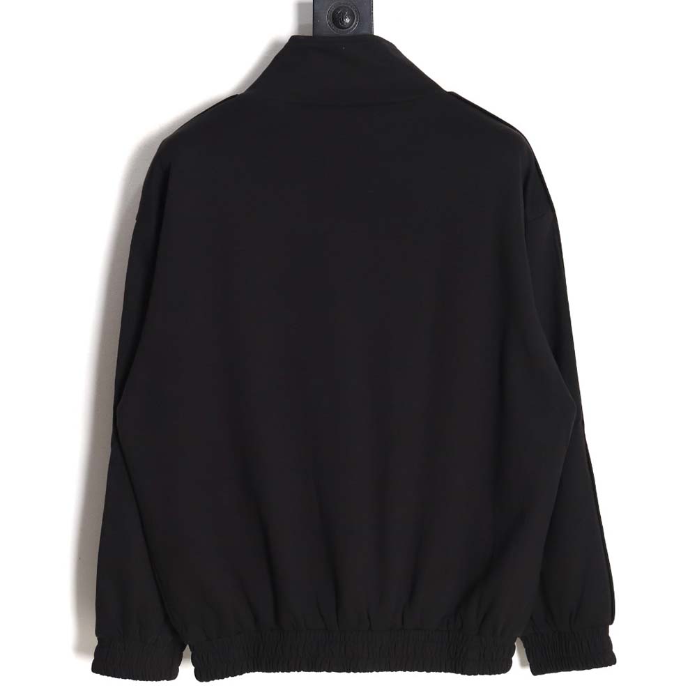 Celine 23Fw embroidered small label red edge webbing suit jacket