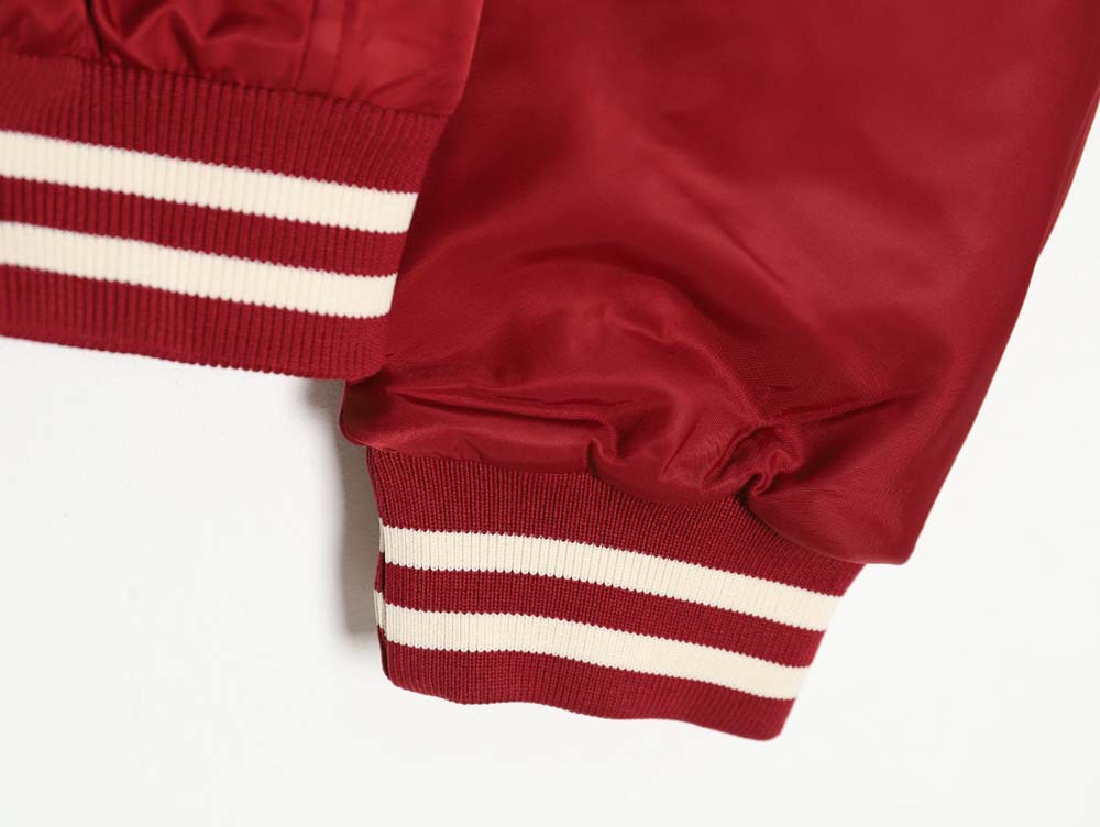Celine Celine new embroidered letter hooded cotton jacket