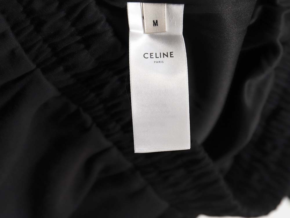 Celine 23Fw embroidered small label red edge webbing suit jacket