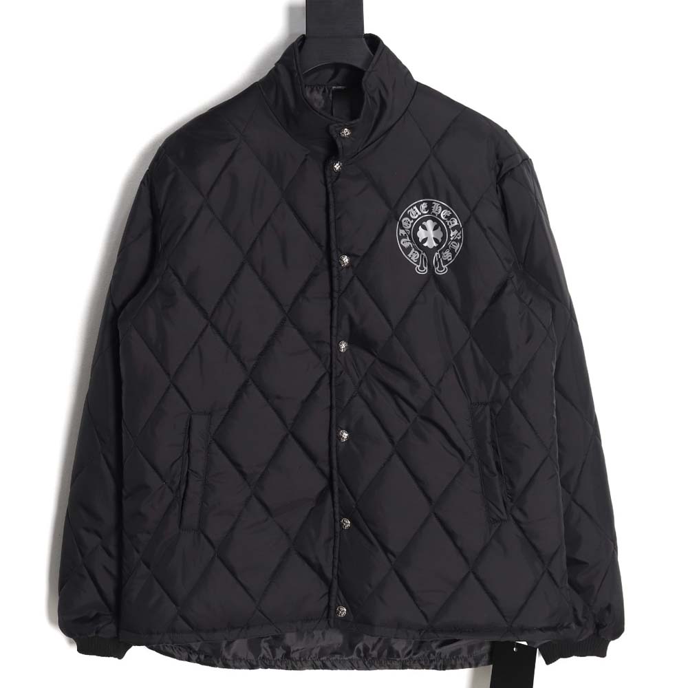 Chrome Hearts retro rhombus cotton coat_CM_1
