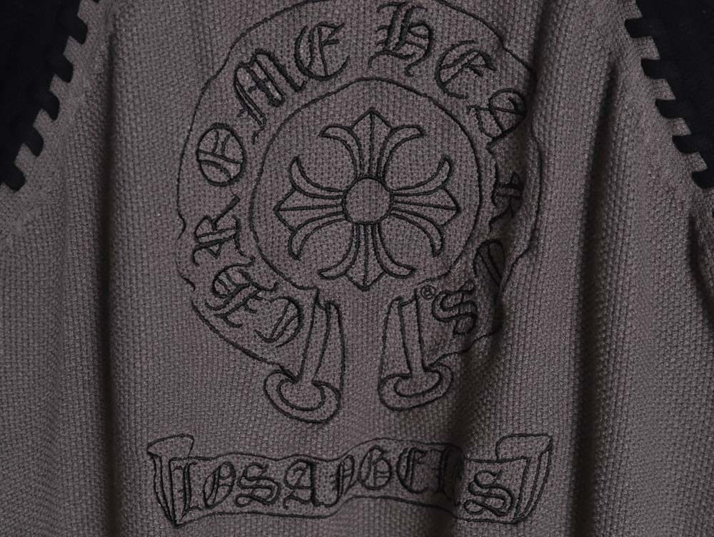 Chrome Hearts ch Chrome Hearts 23FW patchwork crew neck sweater_CM_1