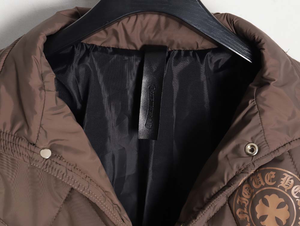 Chrome Hearts retro rhombus cotton coat