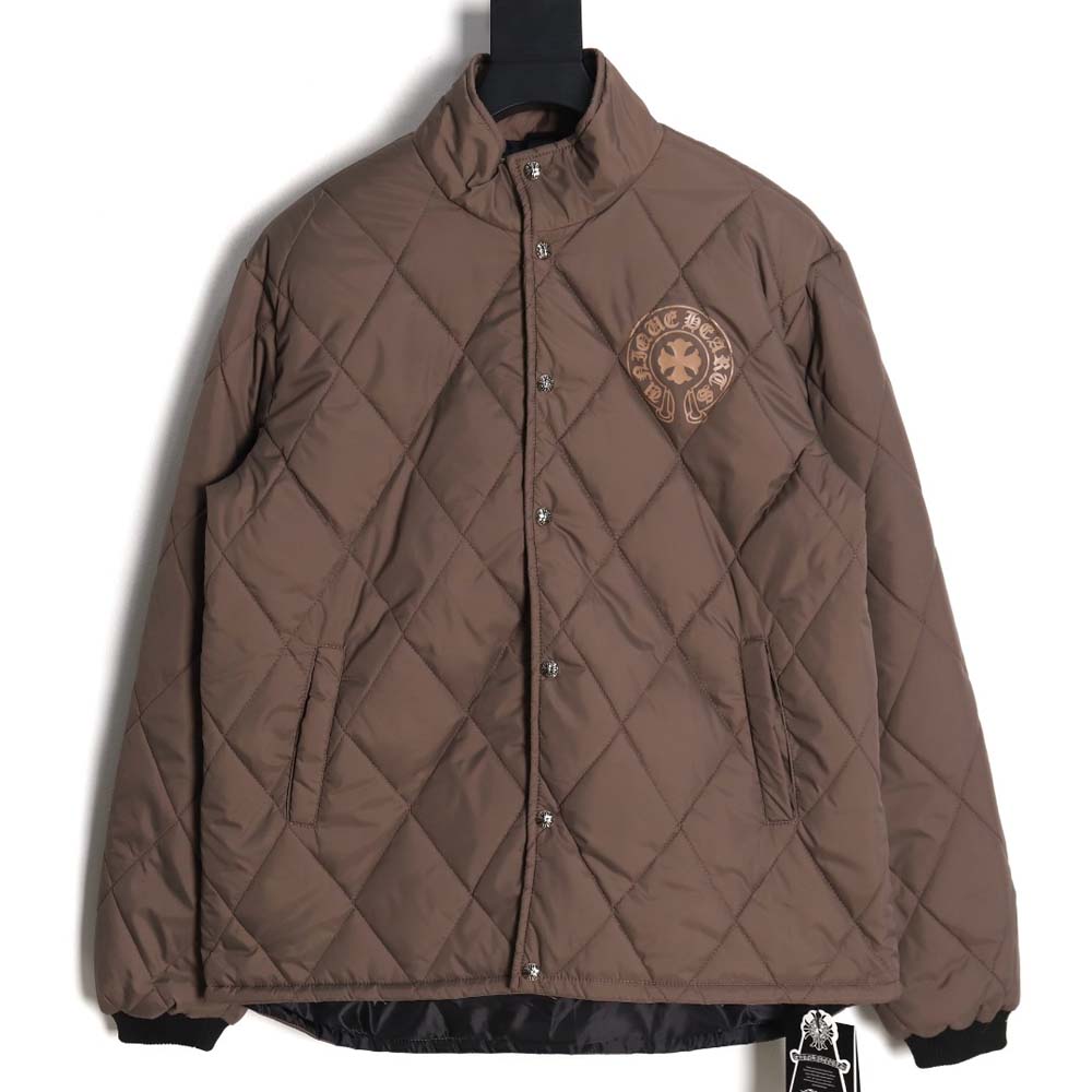 Chrome Hearts retro rhombus cotton coat