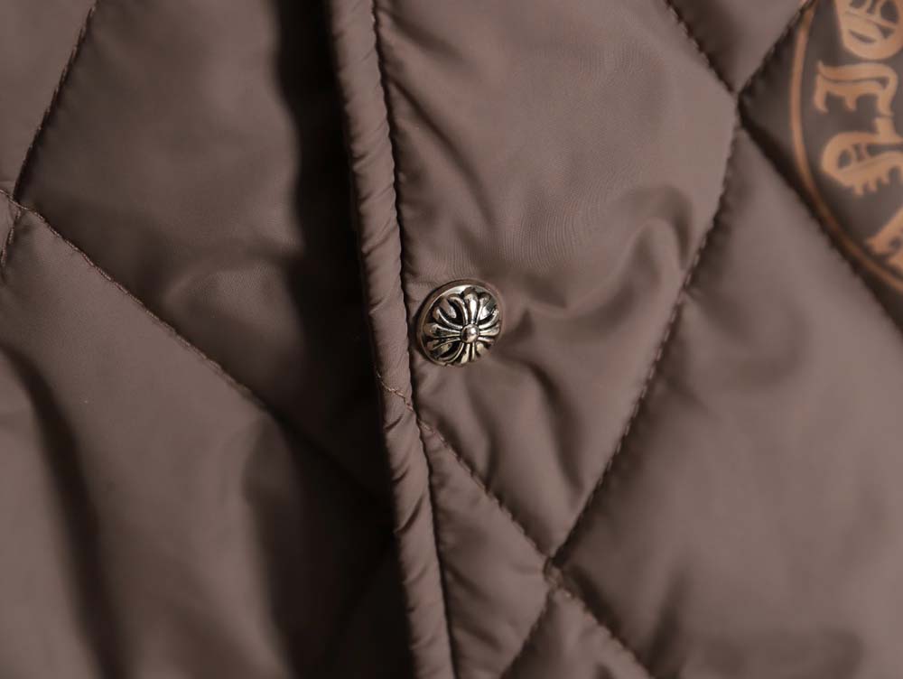 Chrome Hearts retro rhombus cotton coat