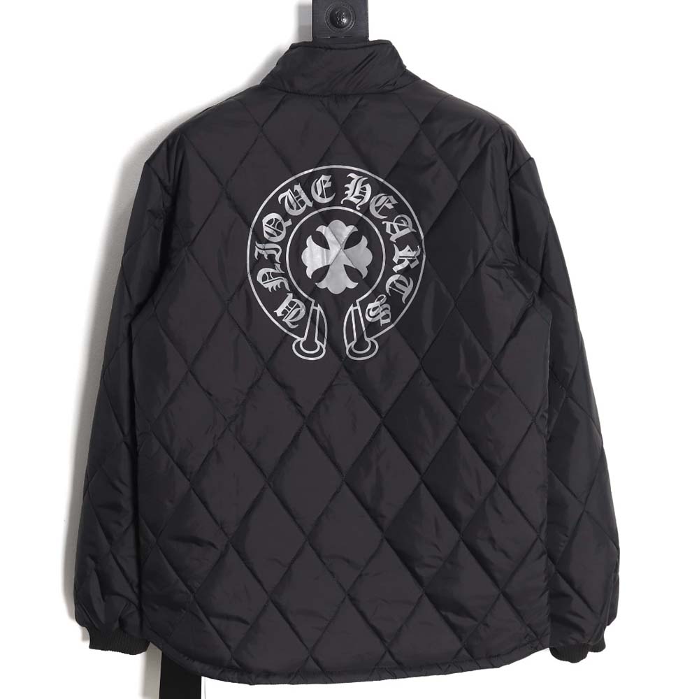 Chrome Hearts retro rhombus cotton coat_CM_1