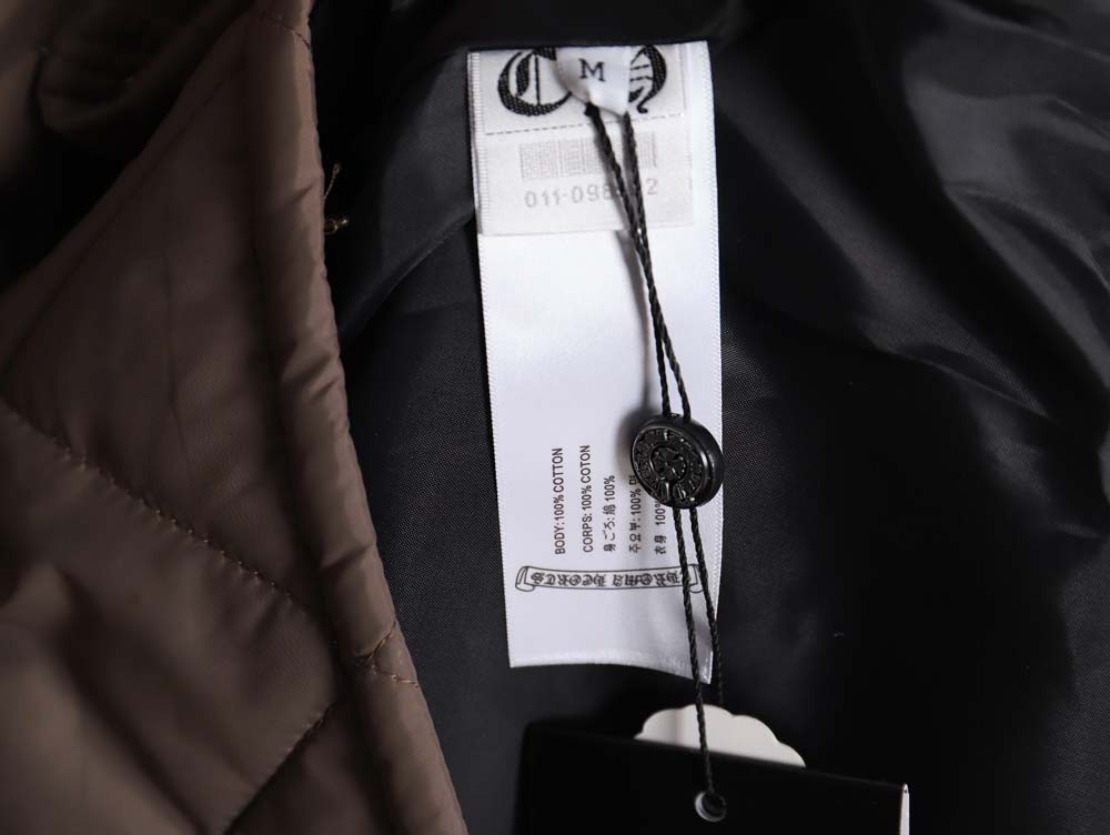 Chrome Hearts retro rhombus cotton coat