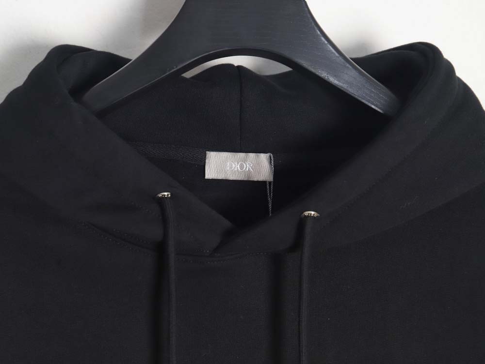 Dior Dior 22Fw gradient floral letter embroidered hooded sweatshirt_CM_1