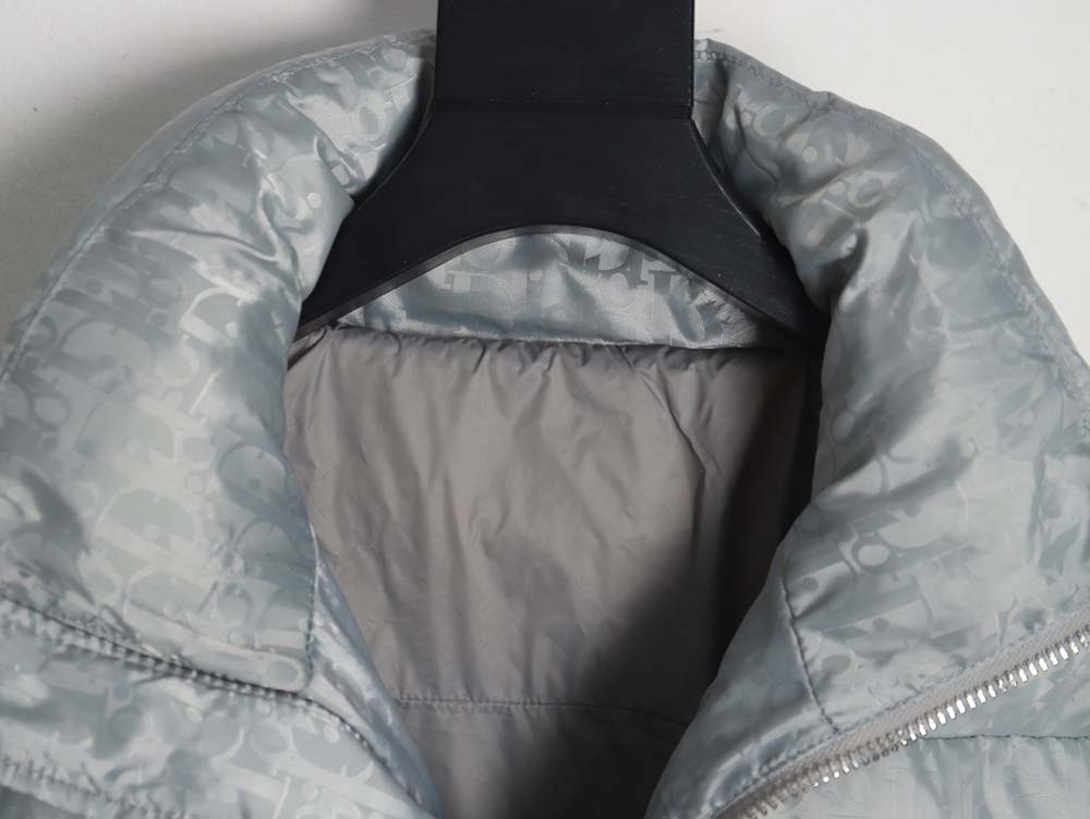Dior Dior 23FW dark pattern all-over printed down jacket