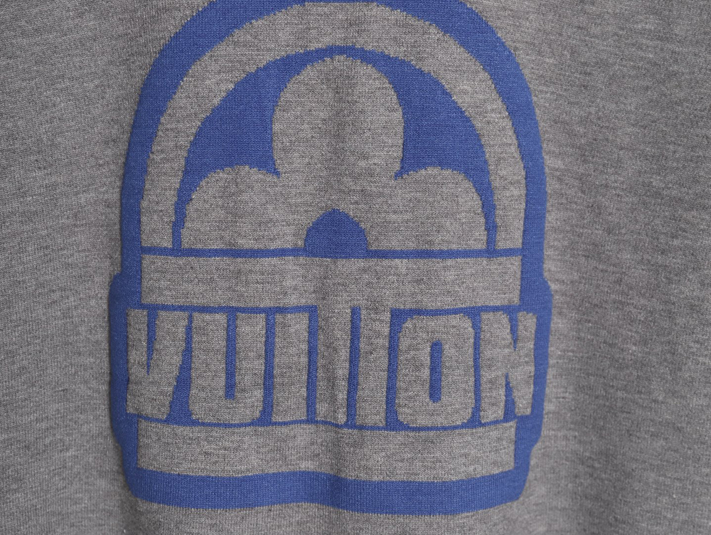 Louis Vuitton 23Fw jacquard logo crew neck sweater