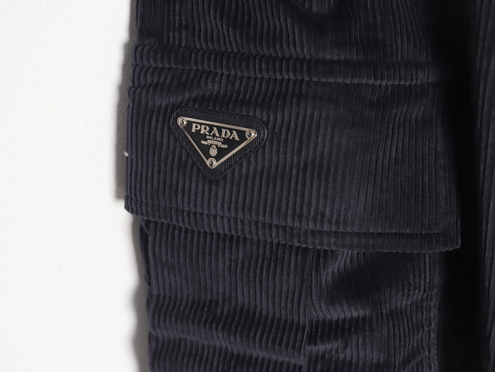 Prada 23FW corduroy cargo trousers