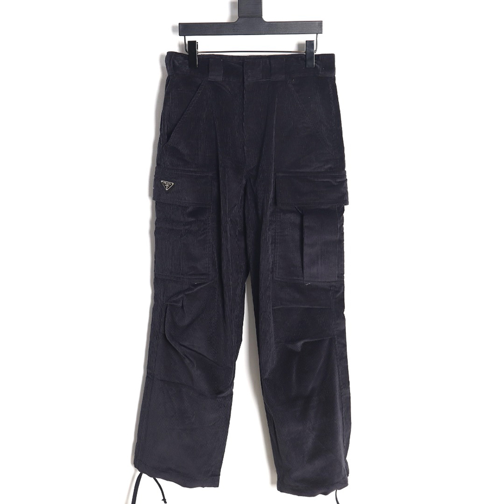 Prada 23FW corduroy cargo trousers