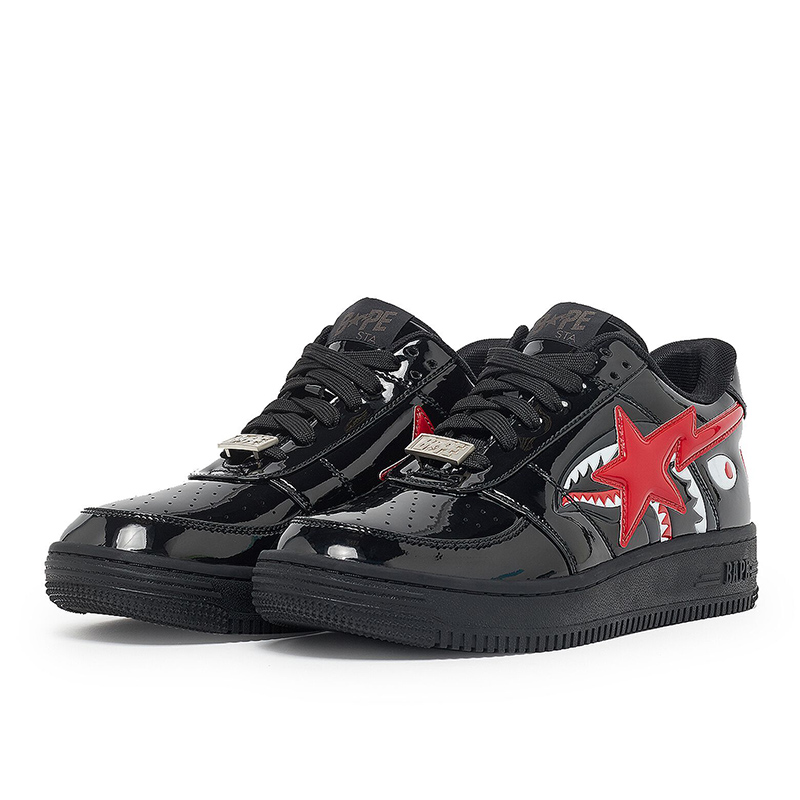 BAPE Shark Bape Sta Low Black