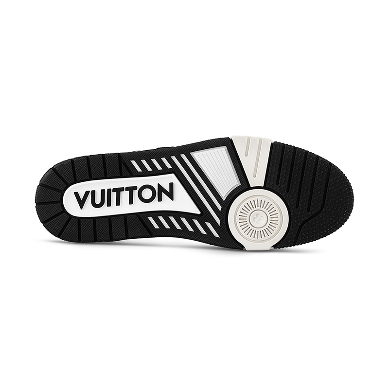 Louis Vuitton Trainer Black Monogram Textile