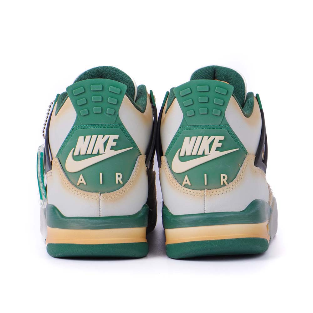 Custom Air Jordan 4 Sail Green