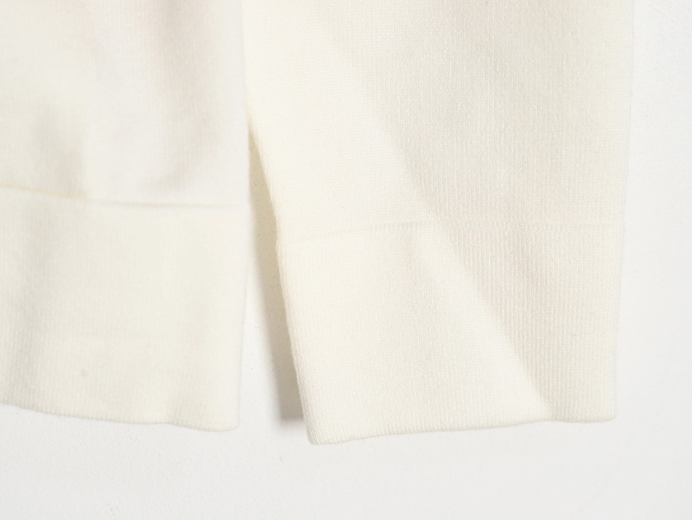 Burberry embroidered TB letter sweater cardigan