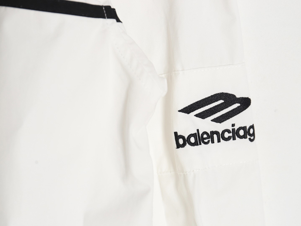 Balenciaga 24SS 3M webbing buttoned woven shirt