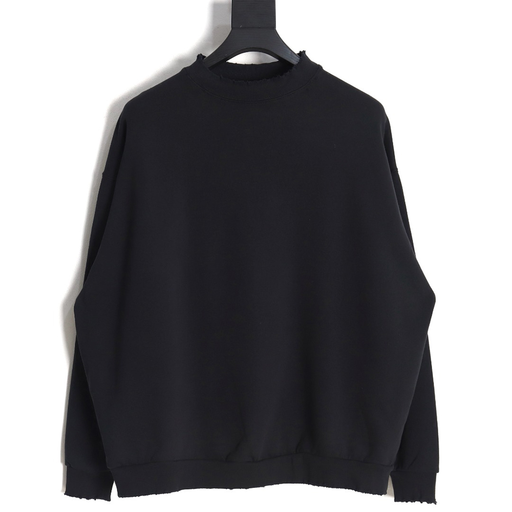 Balenciaga embroidered back crew neck sweatshirt
