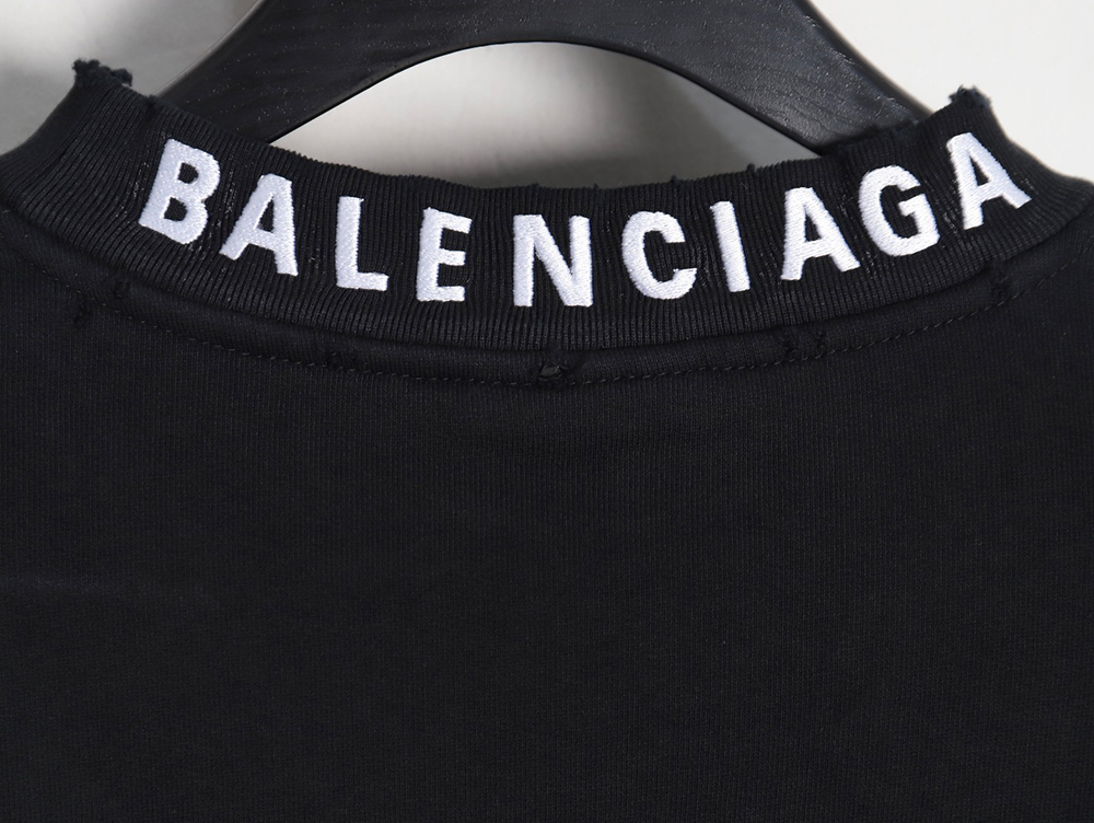 Balenciaga embroidered back crew neck sweatshirt
