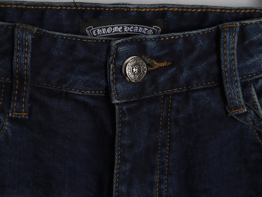 Chrome Heart 23Fw multi-cross denim trousers