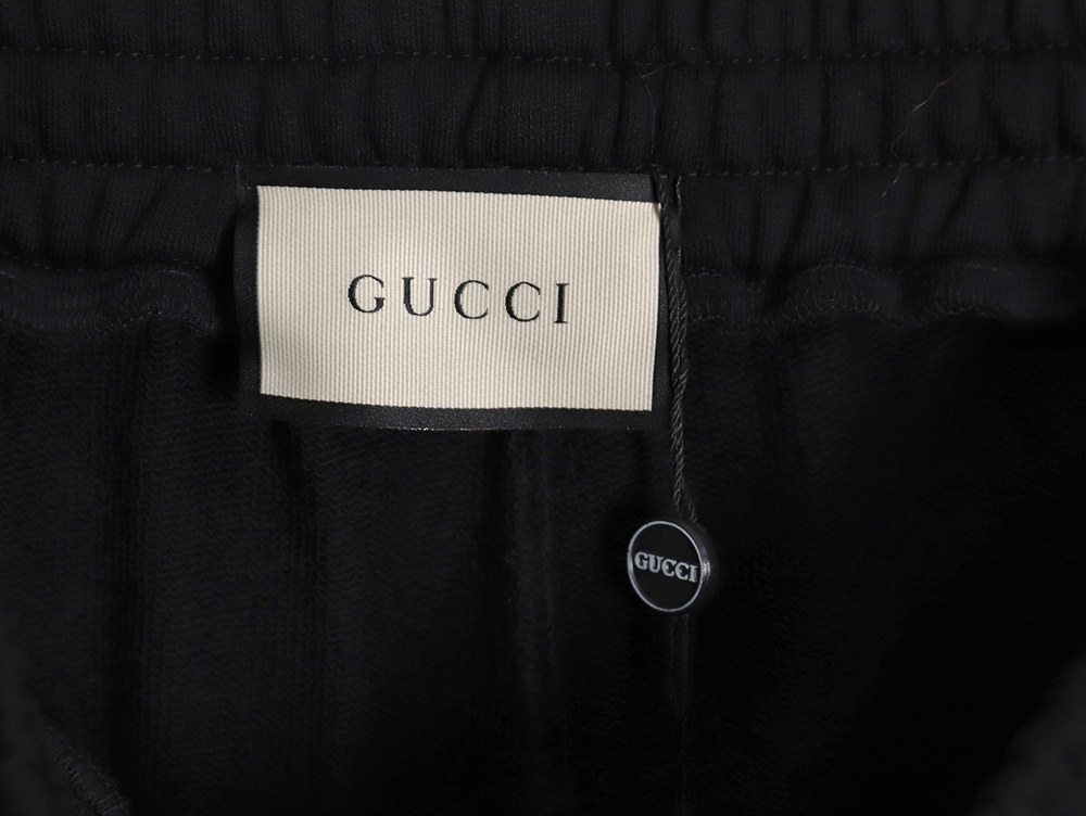 Gucci 24SS monogram embroidered trousers