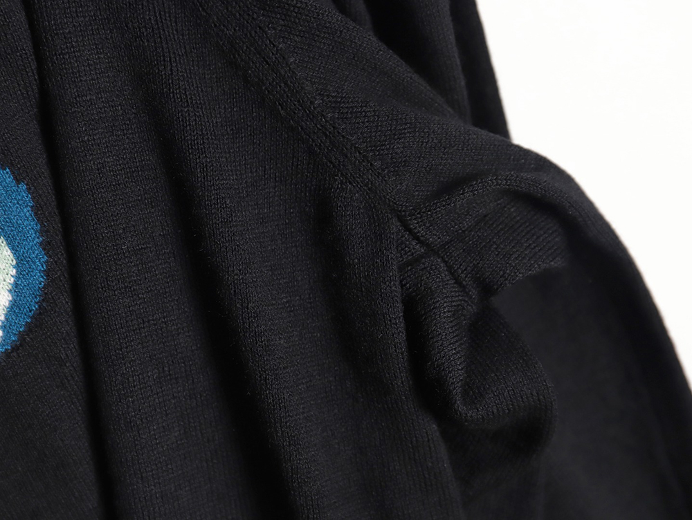 Loewe little flame knitted bottoming sweater