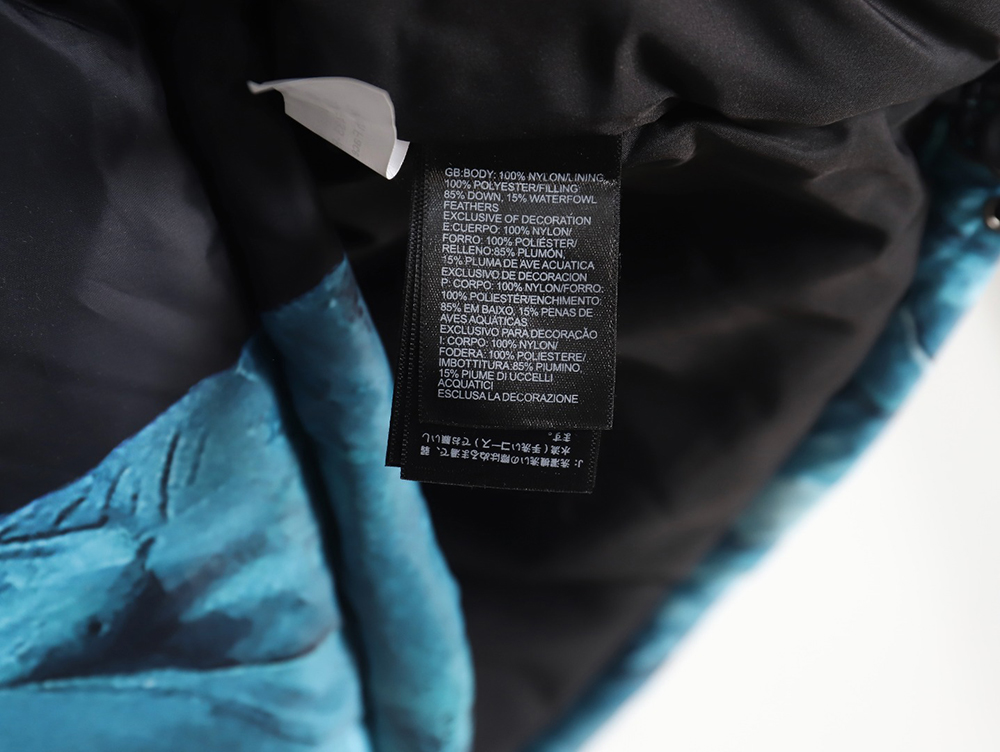 The North Face x Supreme joint Statue of Liberty down jacket