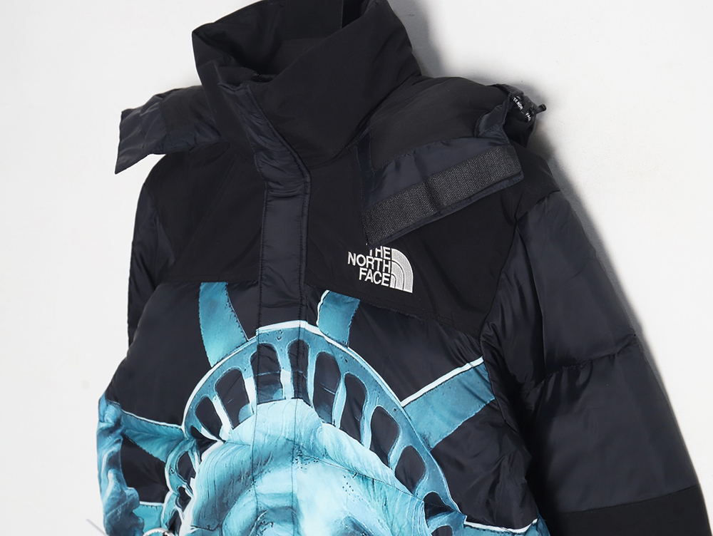 The North Face x Supreme joint Statue of Liberty down jacket