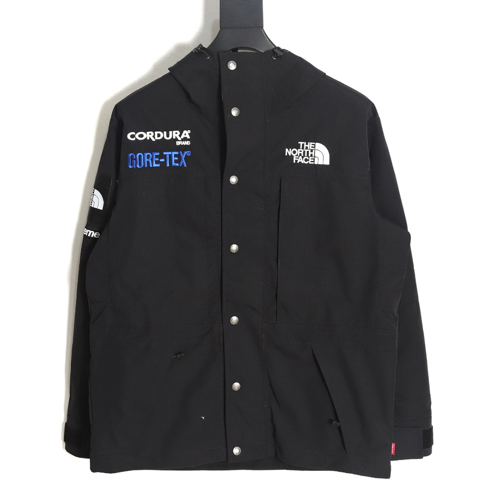 The North Face x Supreme Color Block Long Sleeve Hooded Jacket