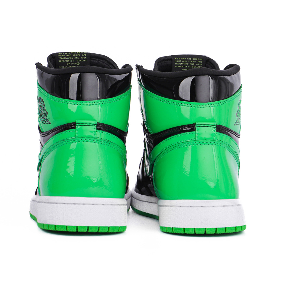 Air Jordan 1 Retro OG Patent Black Green