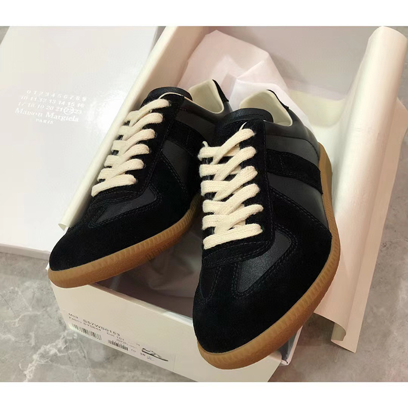 Maison Margiela Replica German Army Trainer Black Gum