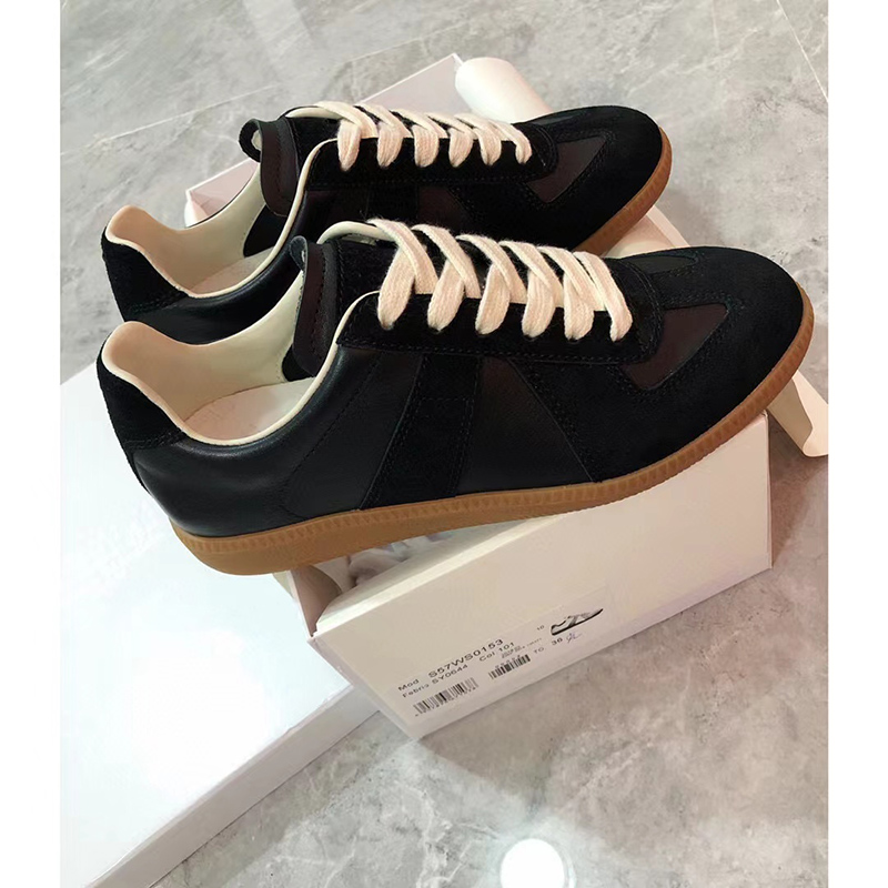 Maison Margiela Replica German Army Trainer Black Gum