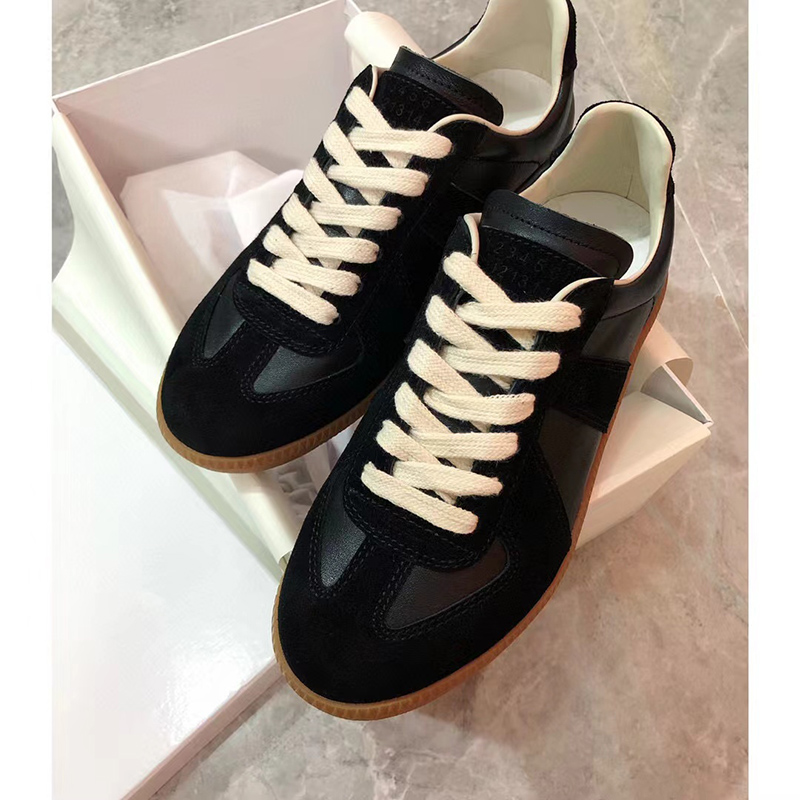 Maison Margiela Replica German Army Trainer Black Gum