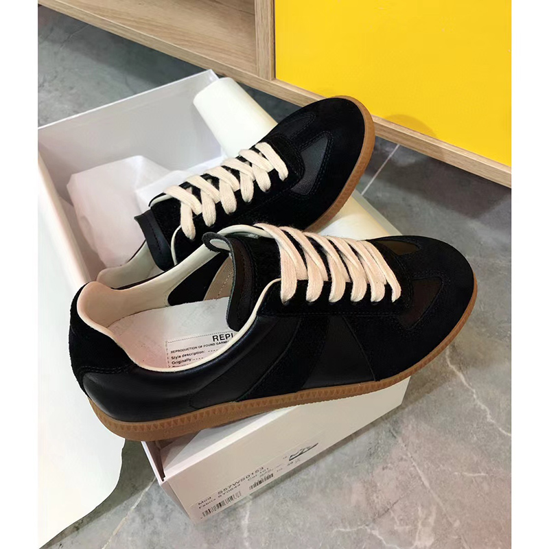 Maison Margiela Replica German Army Trainer Black Gum