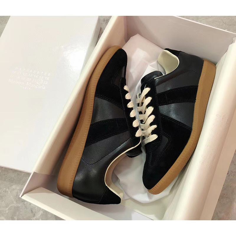 Maison Margiela Replica German Army Trainer Black Gum
