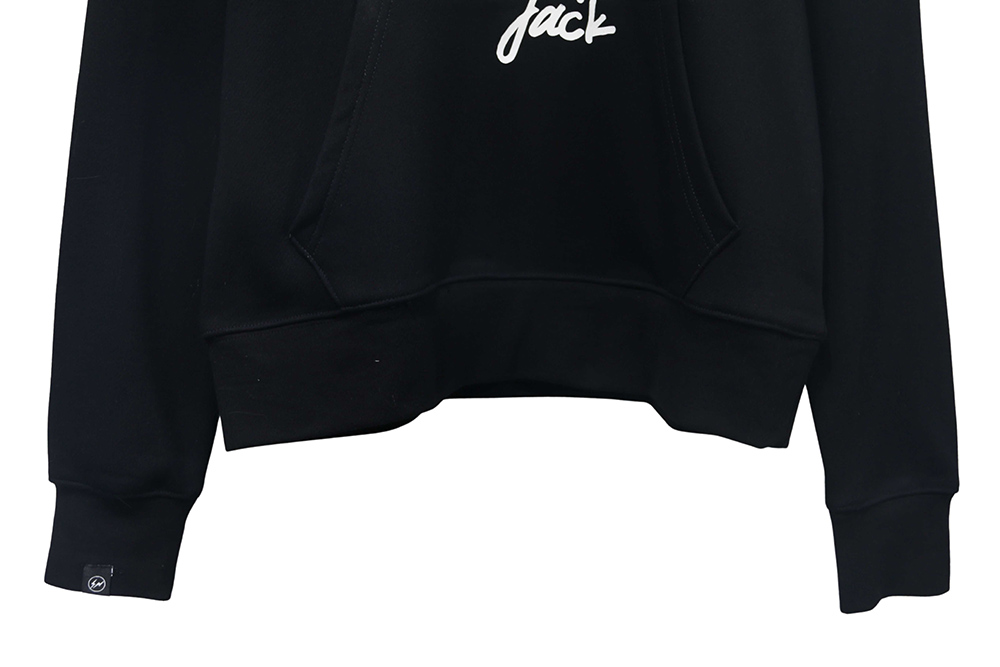 Travis Scott X Jordan X Fragment Hoodie Black