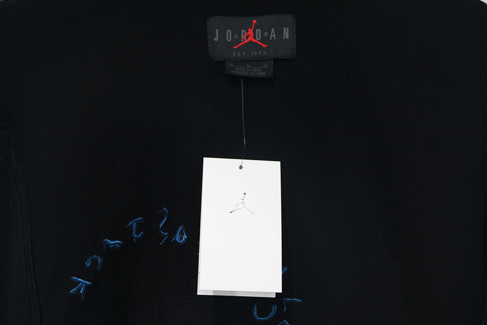 Travis Scott X Jordan X Fragment Hoodie Black