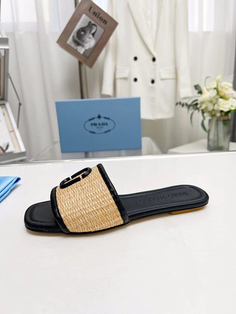 Marc Jacobs The J Woven Sandalet Kad?n Bej Rengi