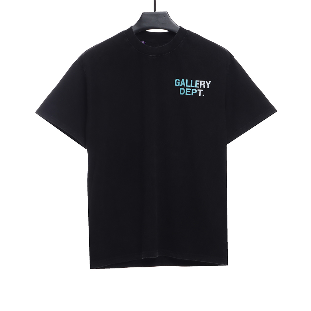 Gallery Dept rendered gradient letter print short sleeves