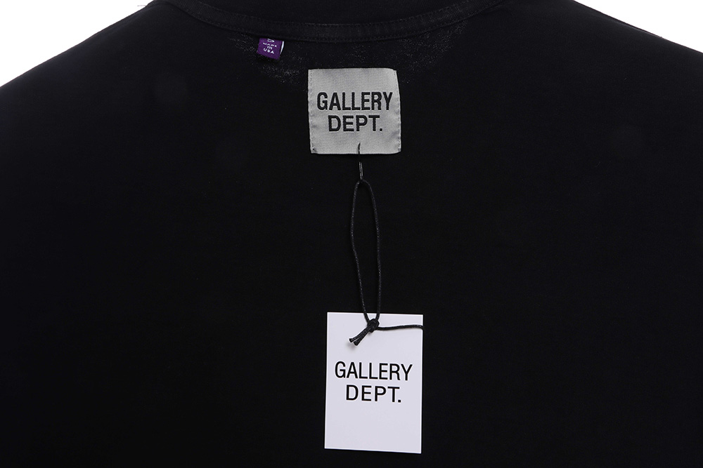 Gallery Dept rendered gradient letter print short sleeves