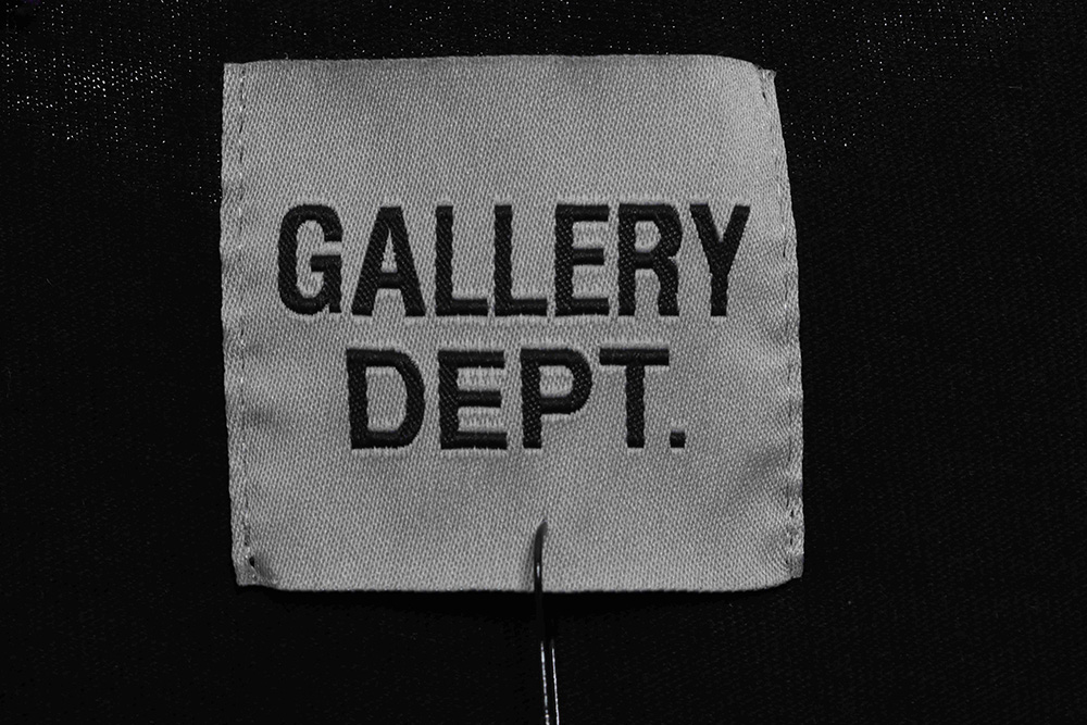 Gallery Dept rendered gradient letter print short sleeves