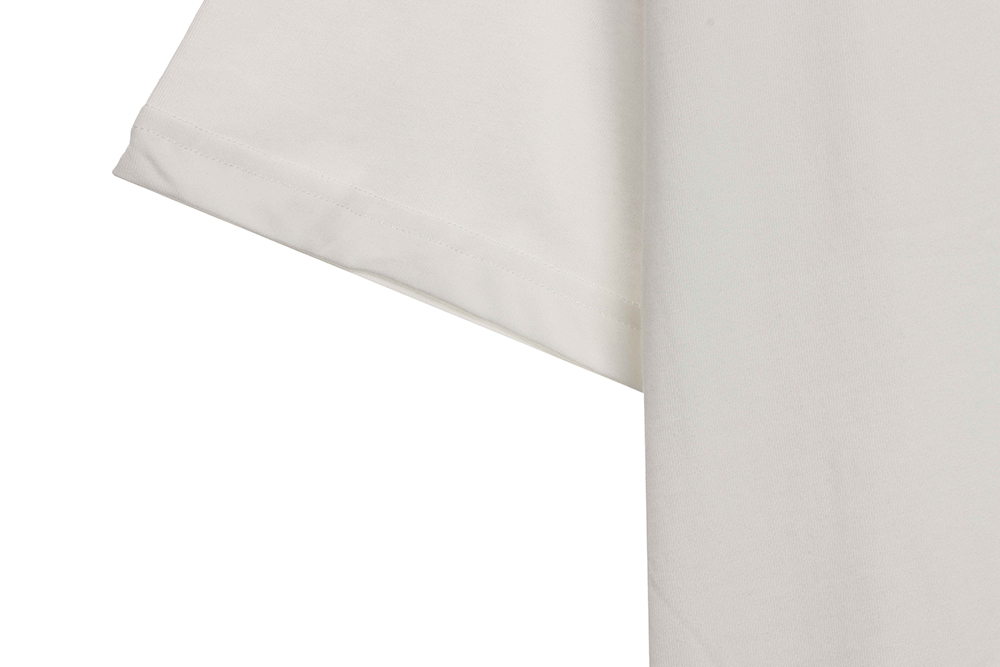 Burberry overlapping hot stamping letter short sleeves