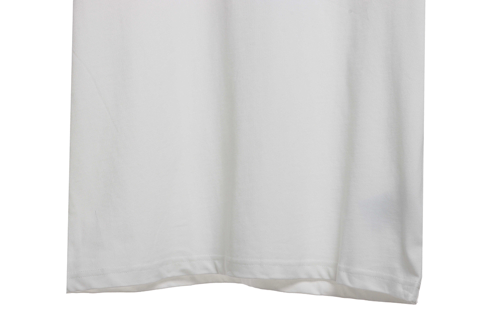 Burberry overlapping hot stamping letter short sleeves