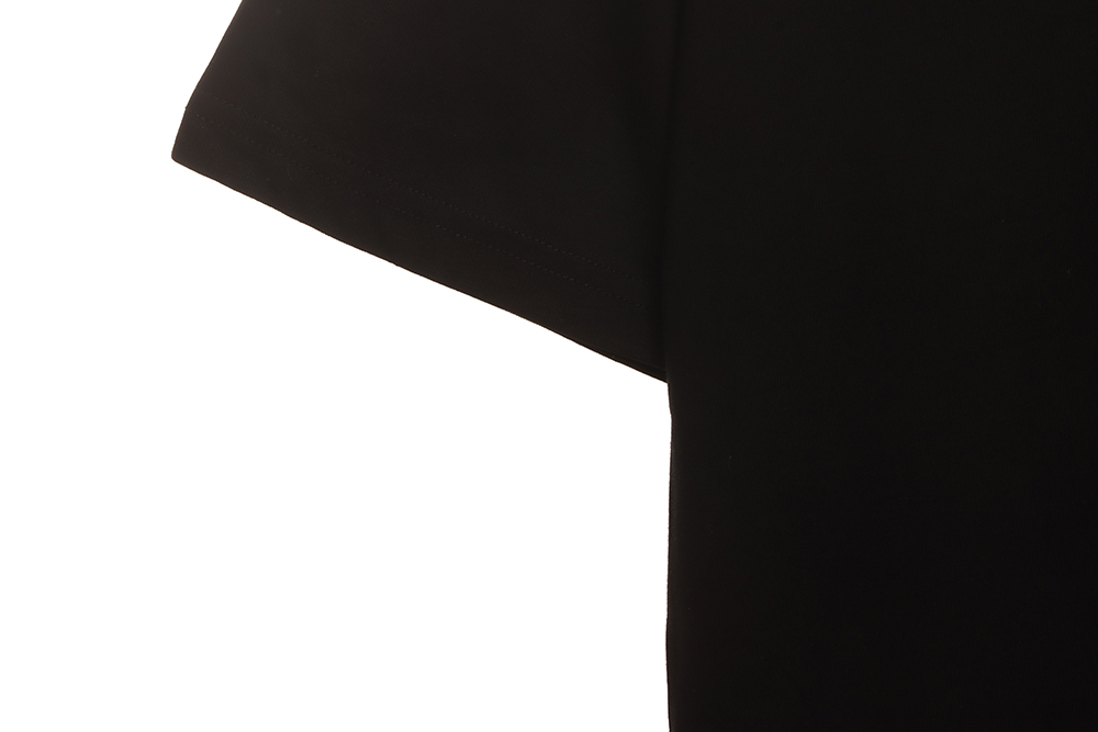 Burberry overlapping hot stamping letter short sleeves