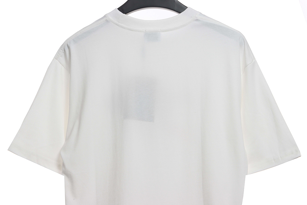 Burberry slogan bear print short sleeves