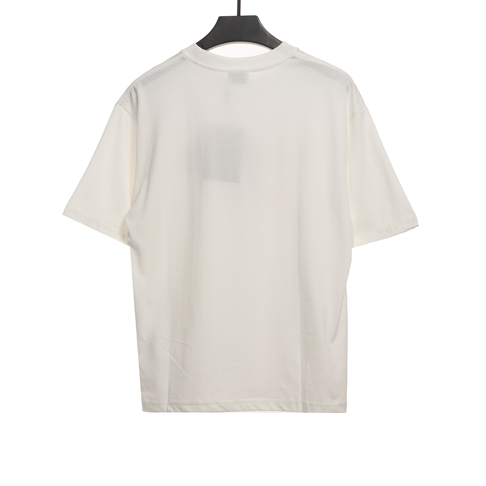 Burberry slogan bear print short sleeves