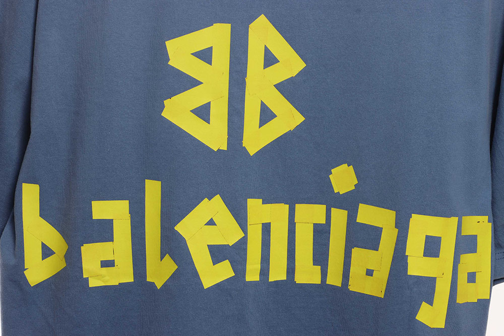 Balenciaga masking tape short sleeves